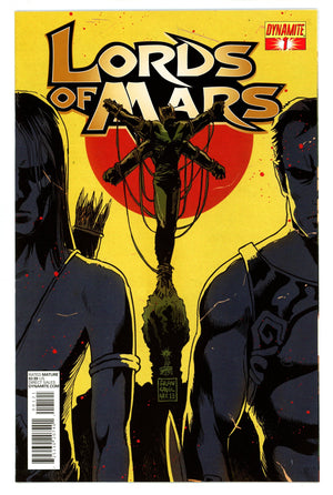 Lords of Mars 1 Mid Grade (2013) Francavilla Variant