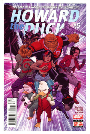 Howard the Duck Vol 5 5 High Grade (2016)