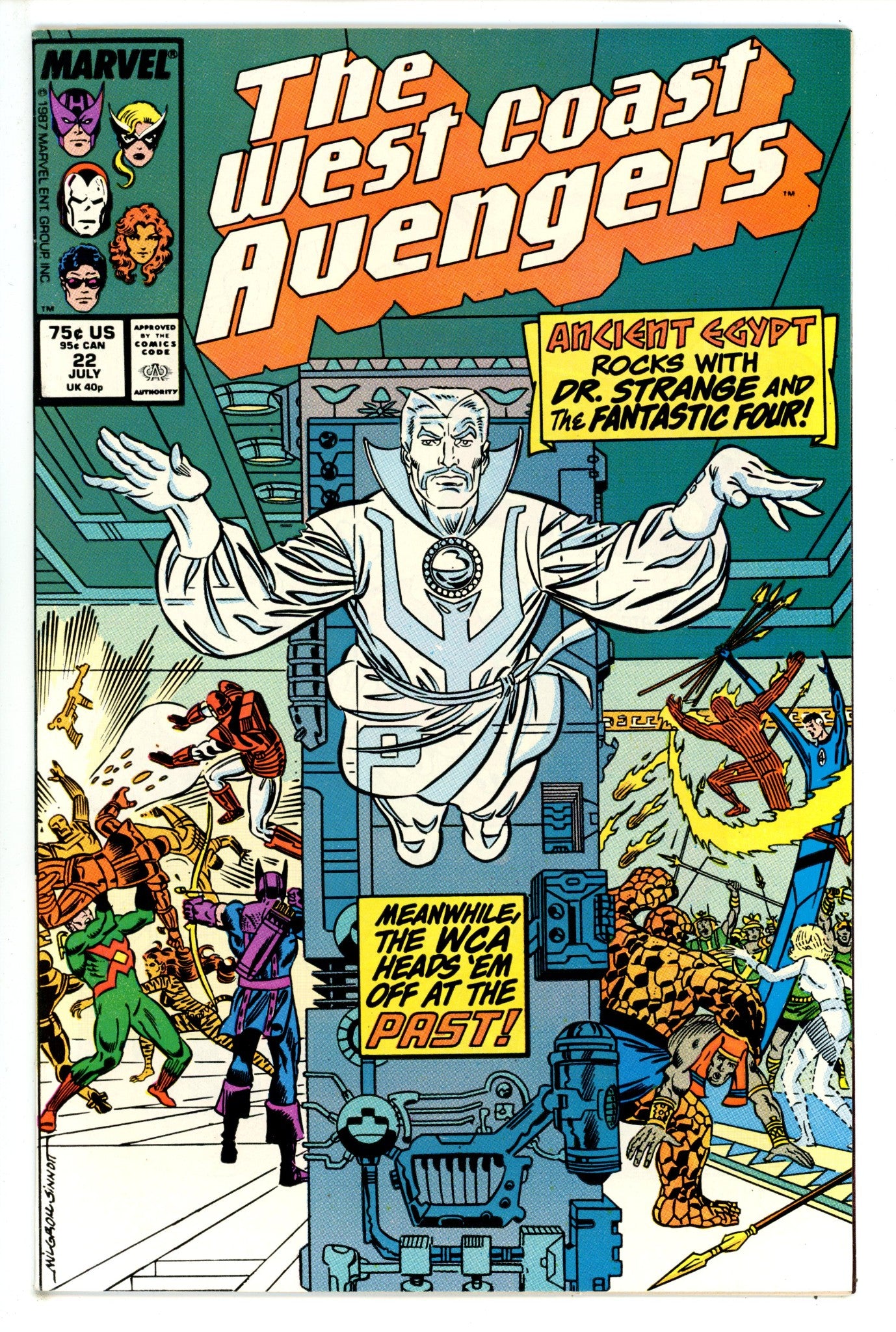 West Coast Avengers Vol 2 19 High Grade (1987) 