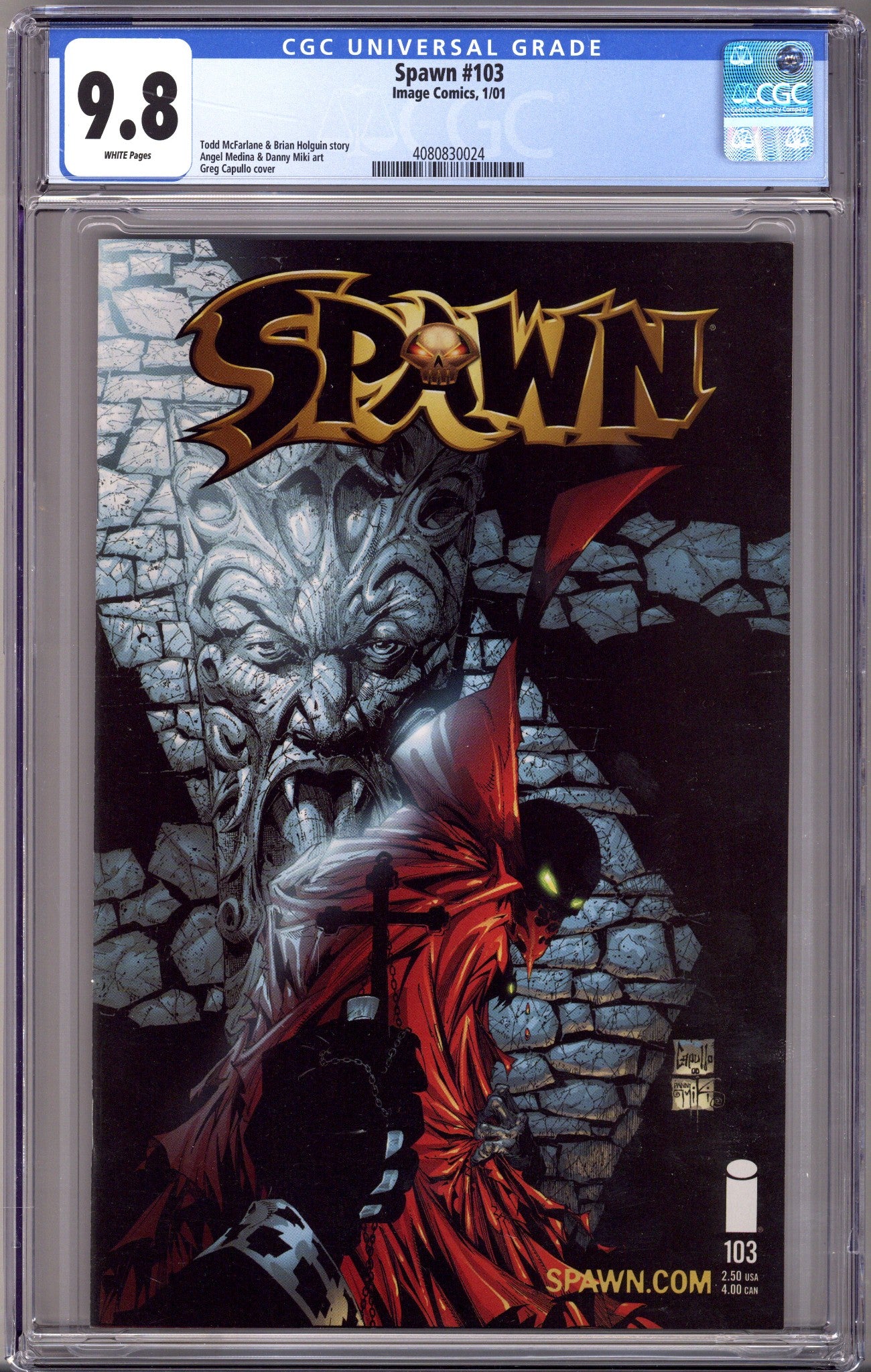 Spawn 103 CGC 9.8 (NM/M) (2001)