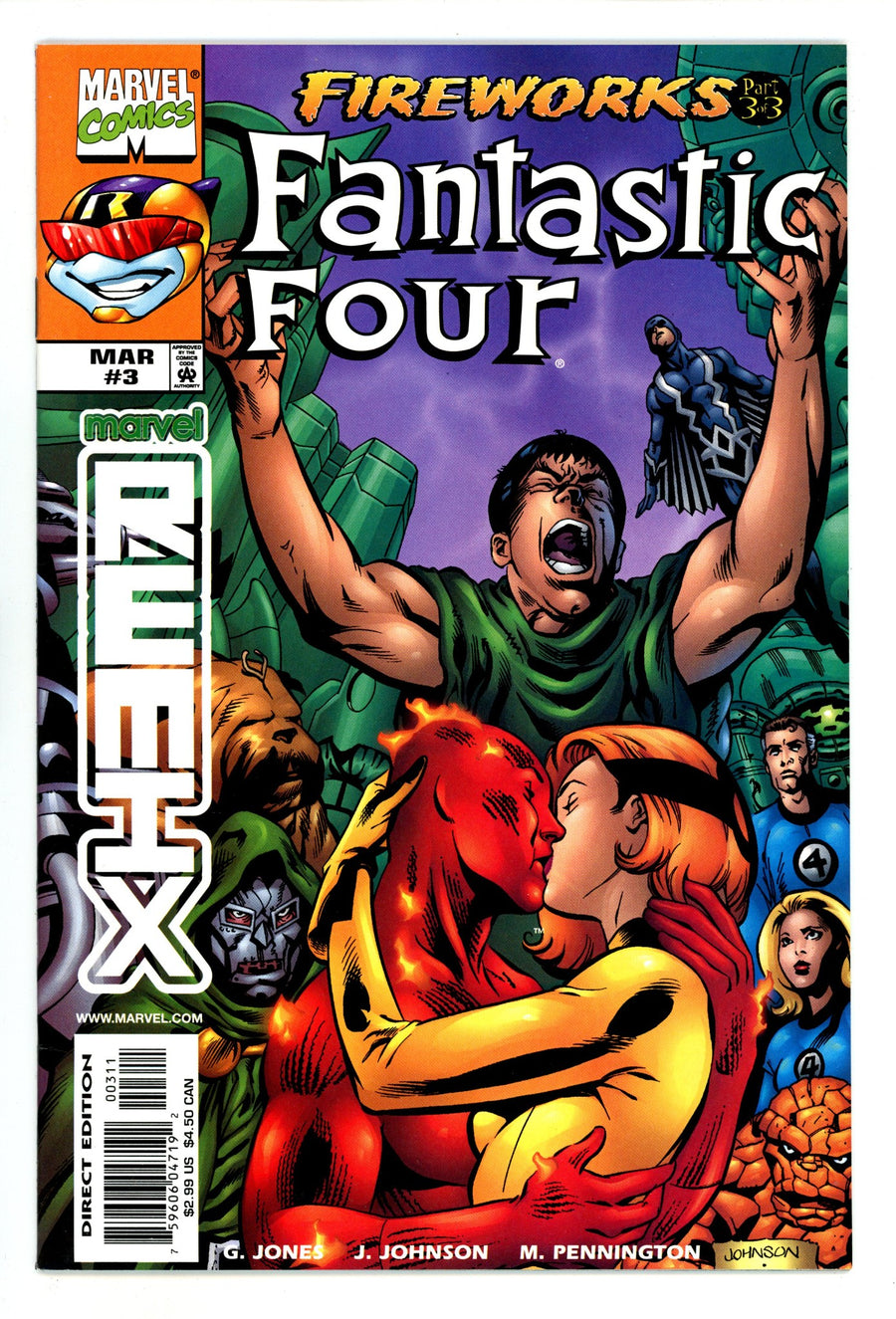 Fantastic Four: Fireworks 3 High Grade (1999) 