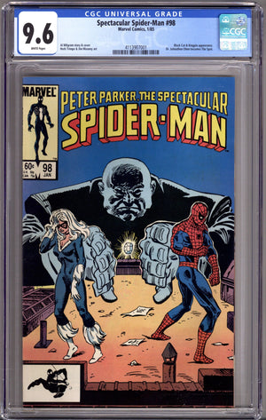 The Spectacular Spider-Man Vol 1 98 CGC 9.6 (NM+) (1985)