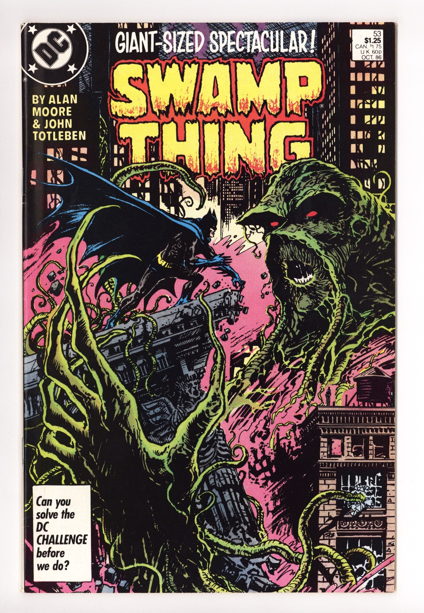 Swamp Thing Vol 2 53 Mid Grade (1986) 