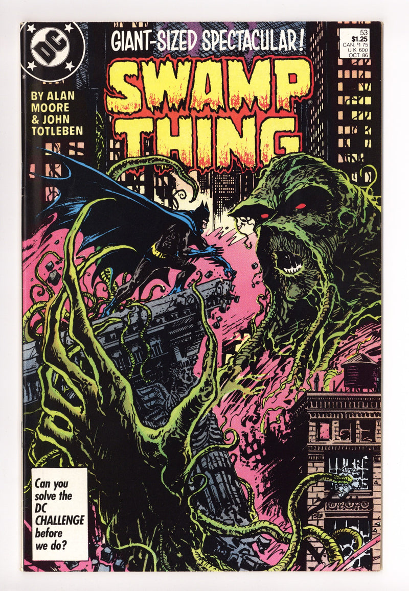 Swamp Thing Vol 2 53 Mid Grade (1986) 