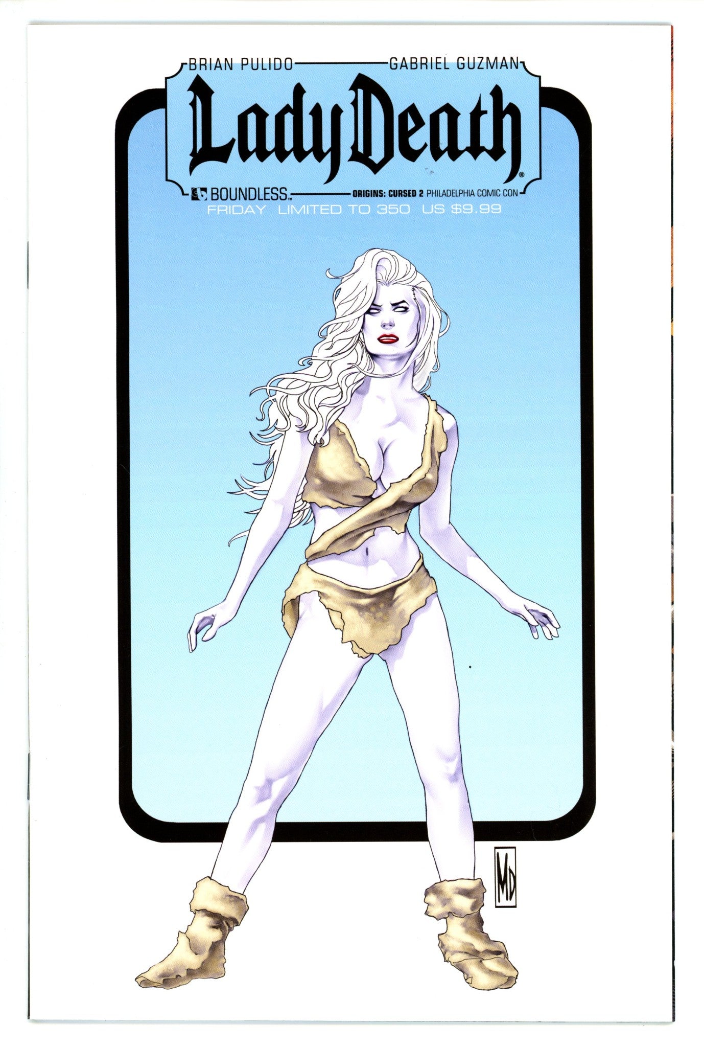 Lady Death: Origins - Cursed 2 Mueller Friday Variant NM (2012)