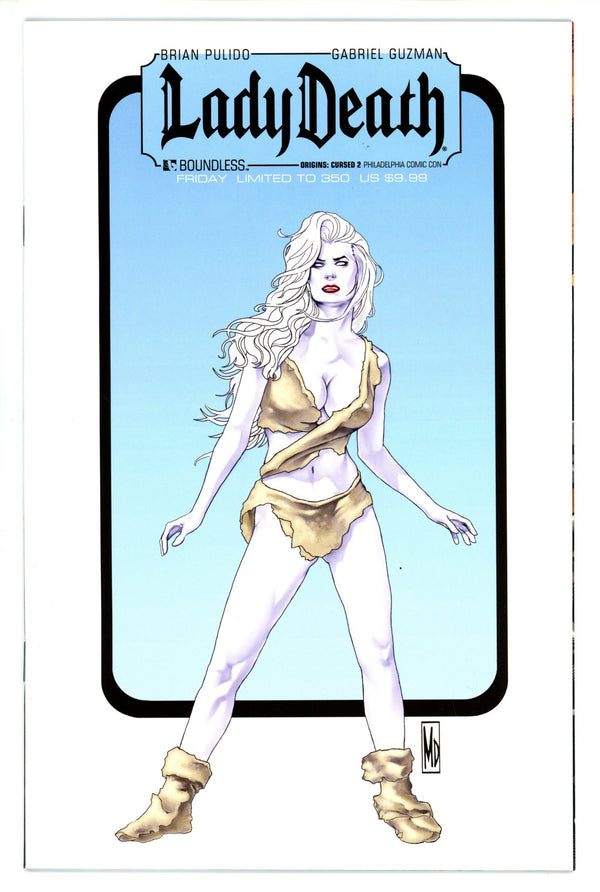 Lady Death: Origins - Cursed 2 Mueller Friday Variant NM (2012)