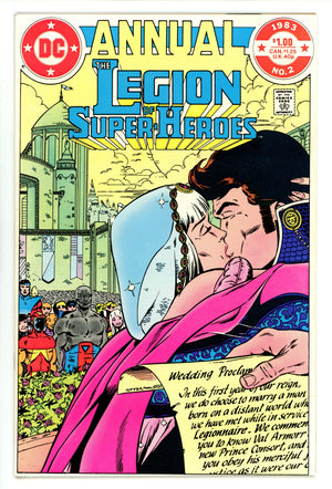 The Legion of Super-Heroes Annual Vol 2 2 High Grade (1983)