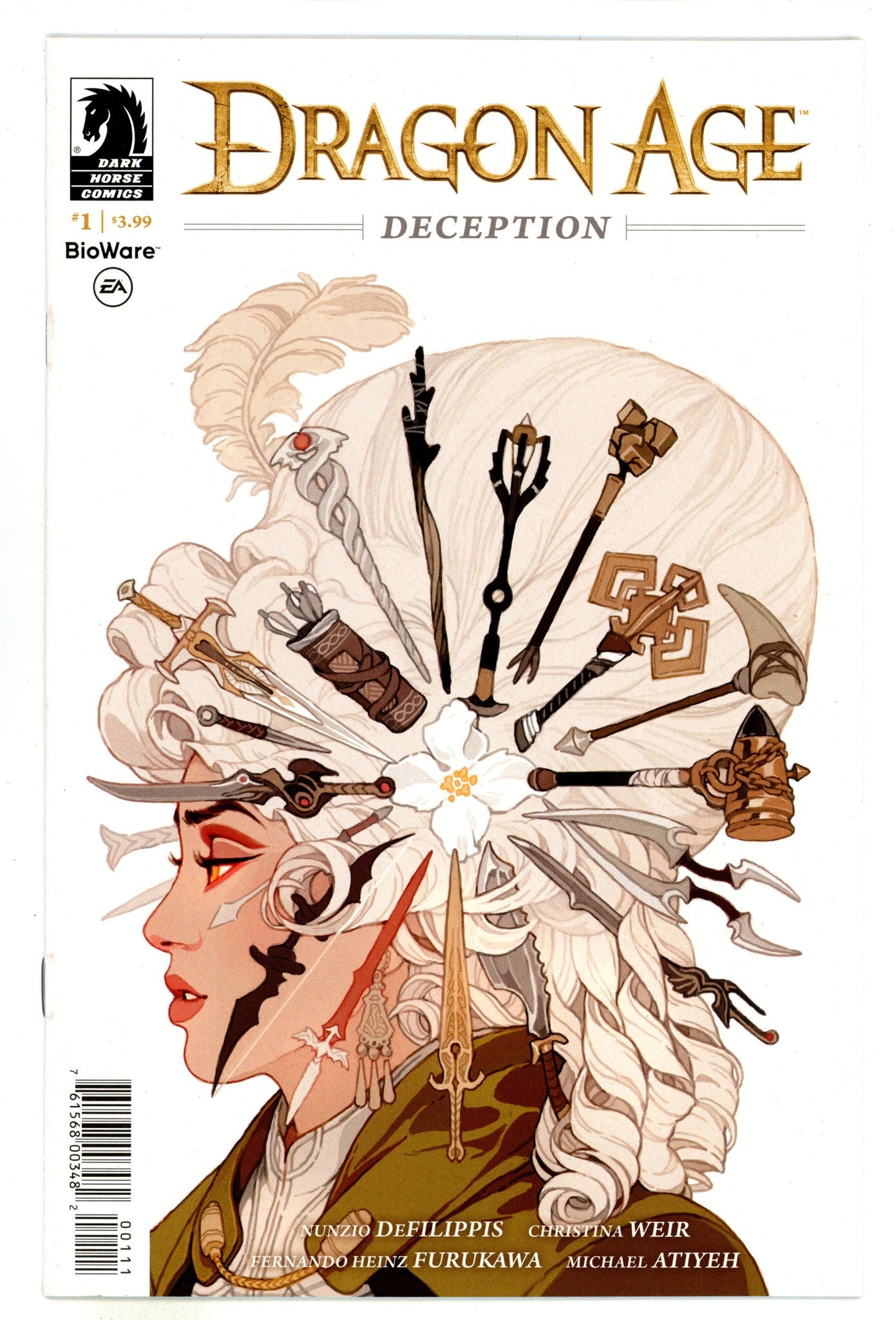 Dragon Age: Deception 1 NM- (9.2) (2018) 
