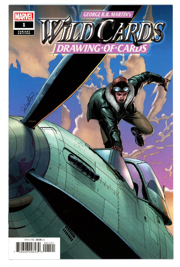 Wild Cards: The Drawing of Cards 1 High Grade (2022) Larroca Variant