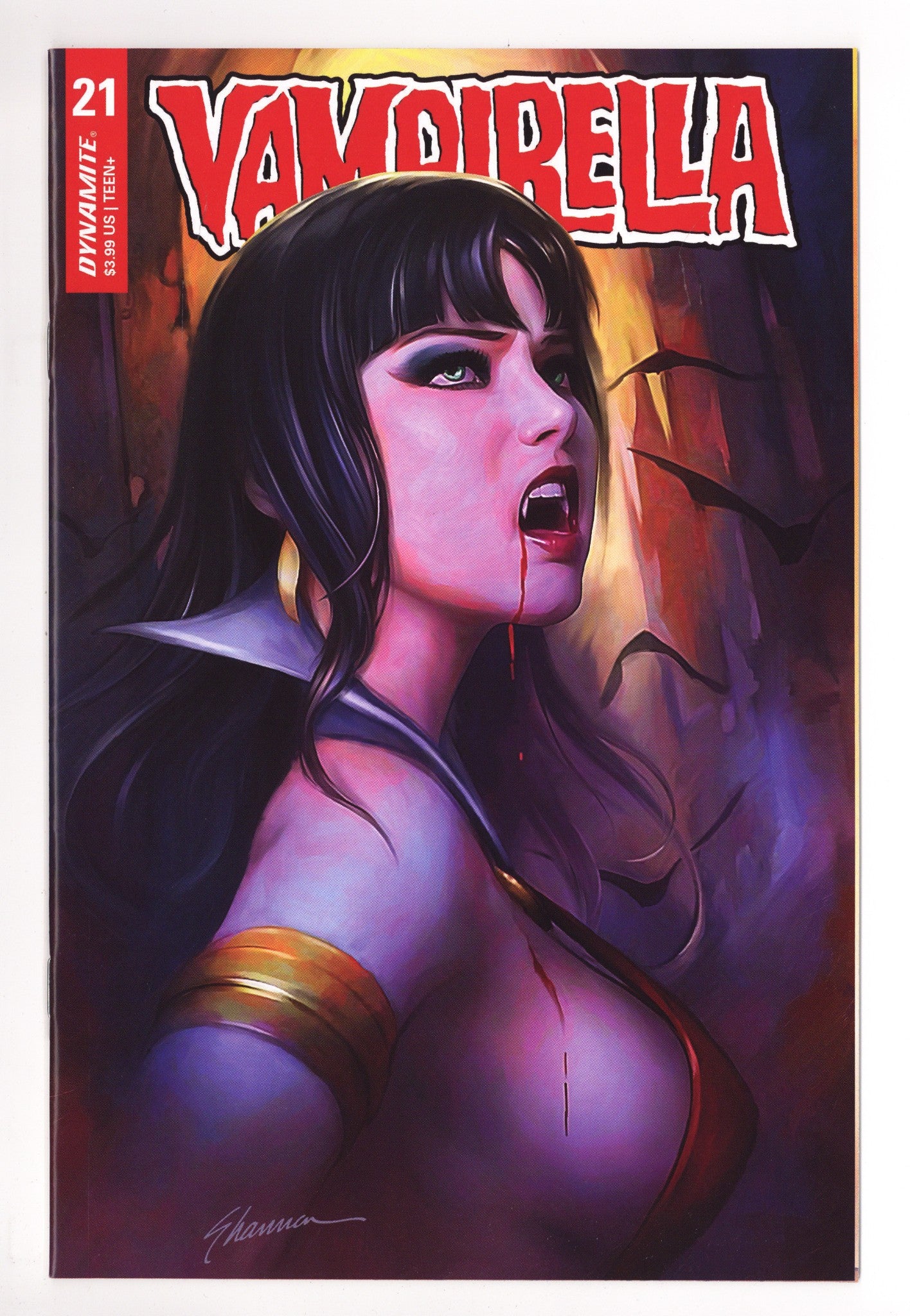 Vampirella Vol 6 21  High Grade   (2021) Maer     Variant  