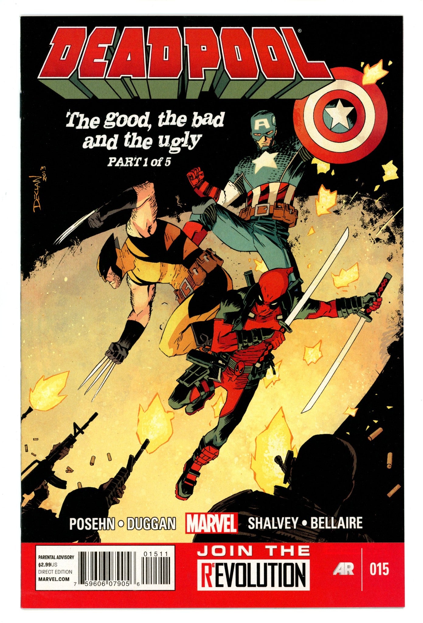 Deadpool Vol 4 15 High Grade (2013) 