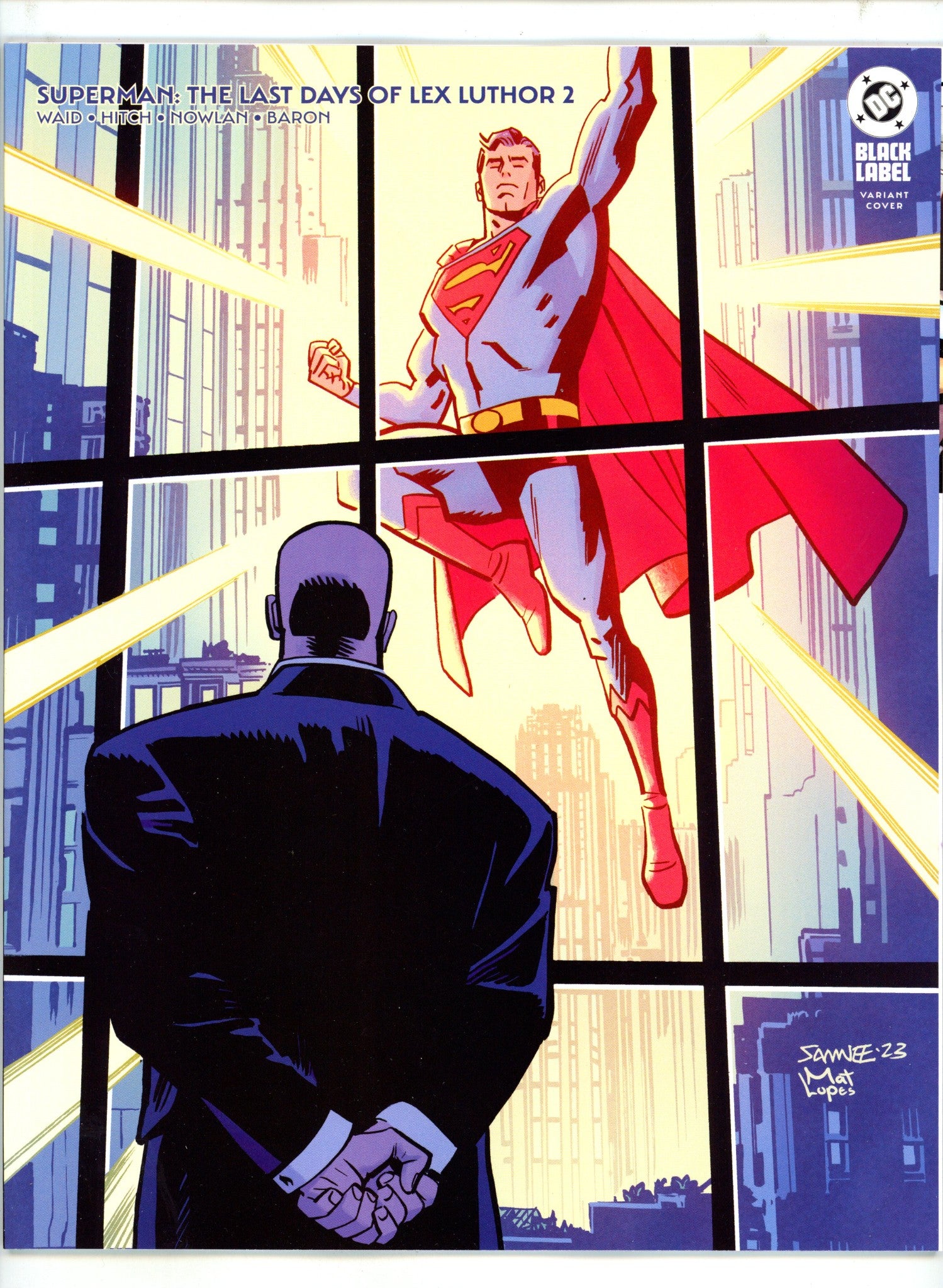 Superman The Last Days Of Lex Luthor 2 Samnee Variant (2025)