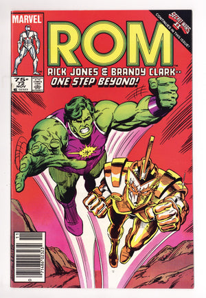Rom Vol 1 72 Mid Grade (1985) Canadian Price Variant