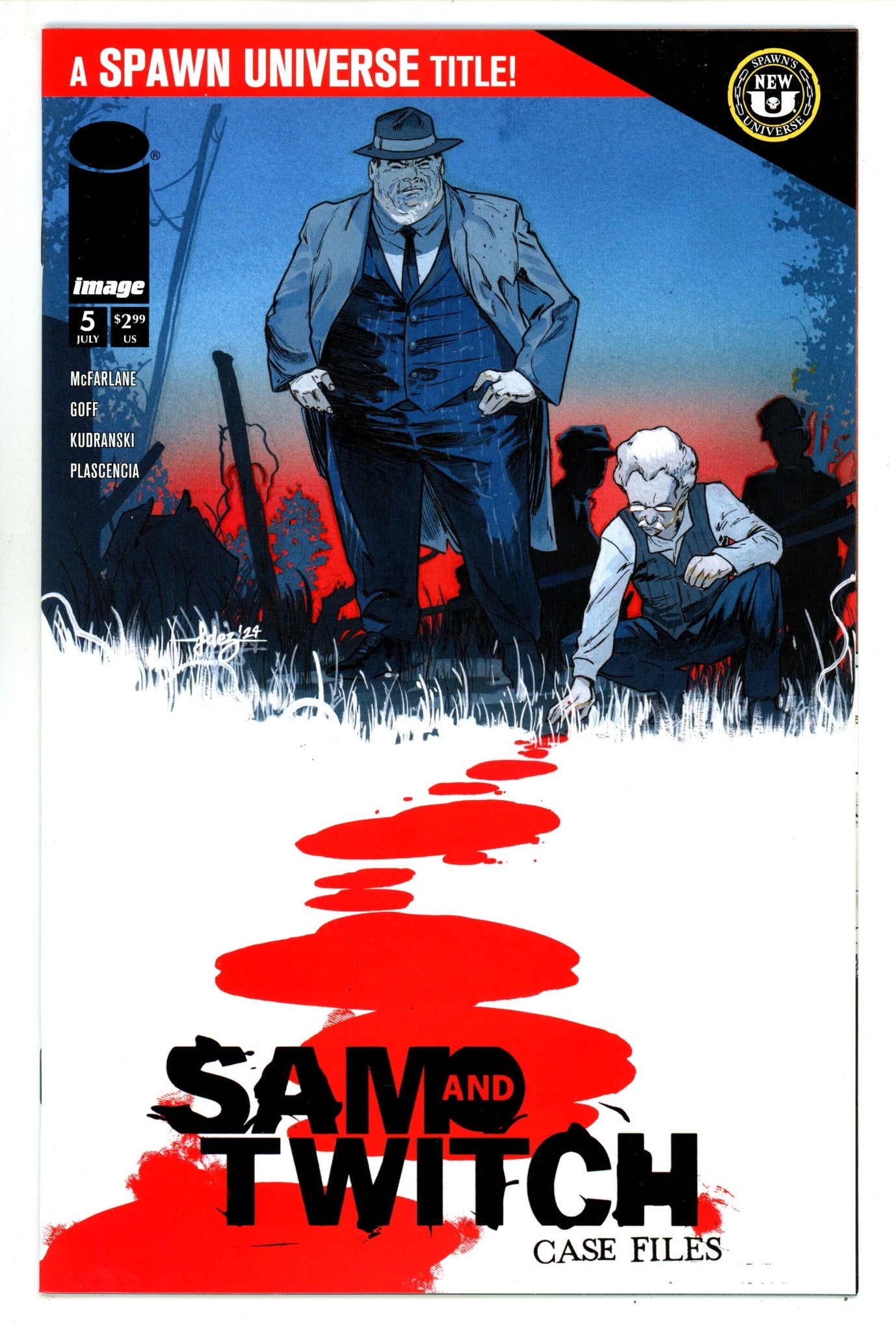 Spawn Sam And Twitch Case Files 5 Fern√°ndez Variant (2024)