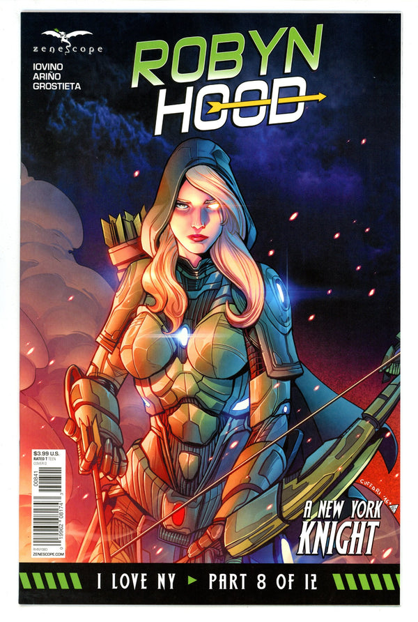 Robyn Hood: I Love NY 8 High Grade (2017) Cuffari Variant