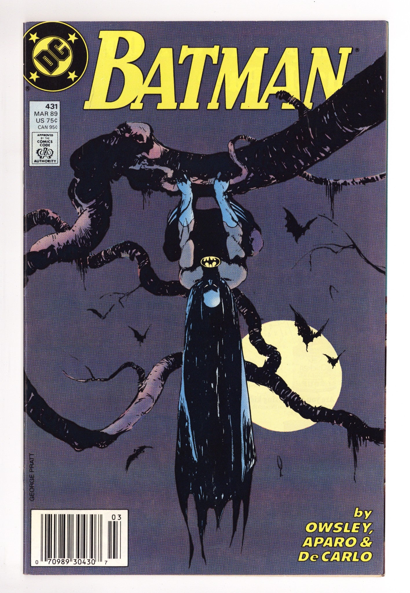 Batman Vol 1 431 High Grade (1989) Newsstand 