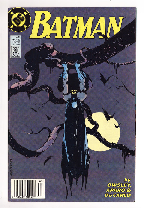 Batman Vol 1 431 High Grade (1989) Newsstand