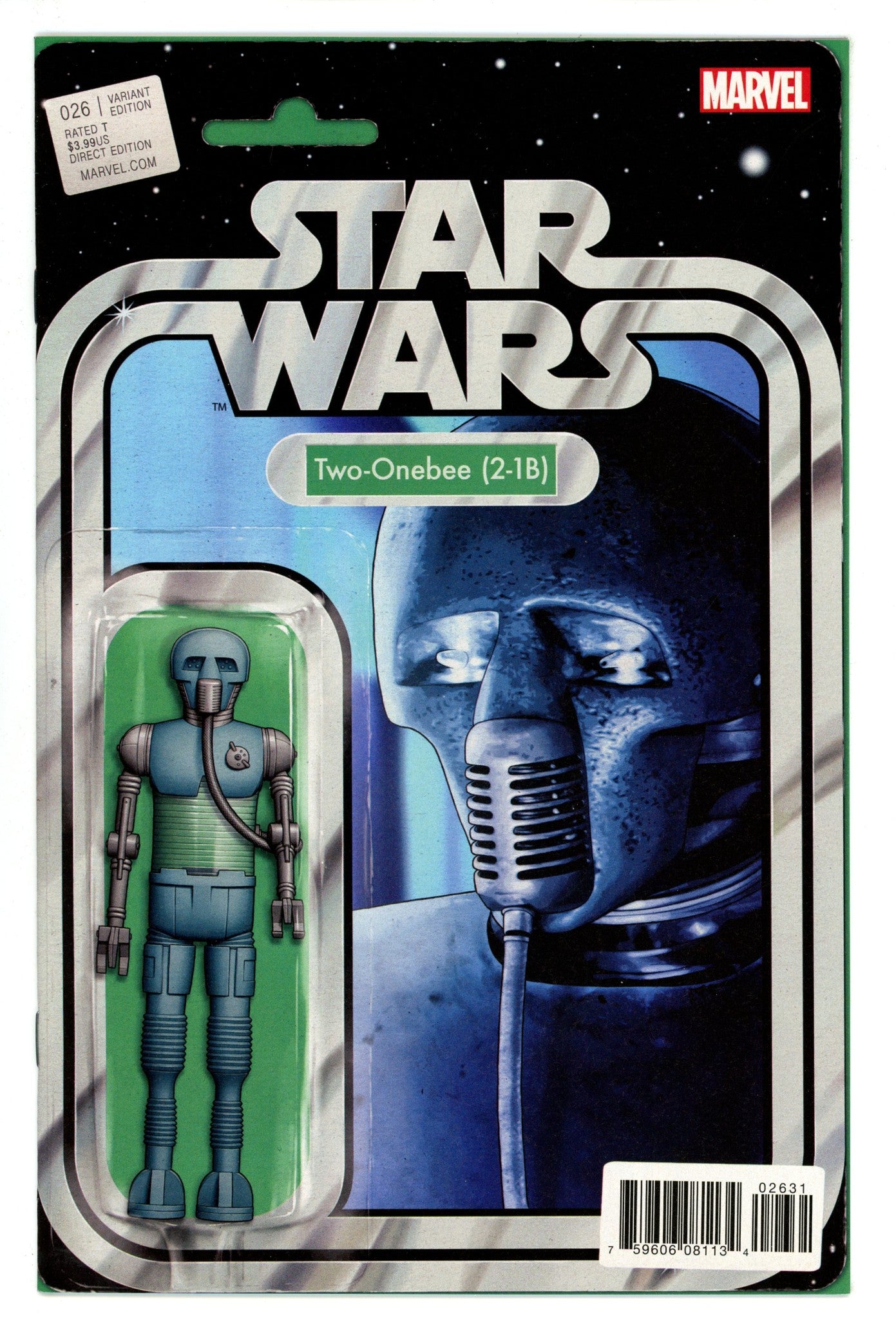 Star Wars Vol 2 26 NM- (9.2) (2017) Christopher Action Figure Variant 