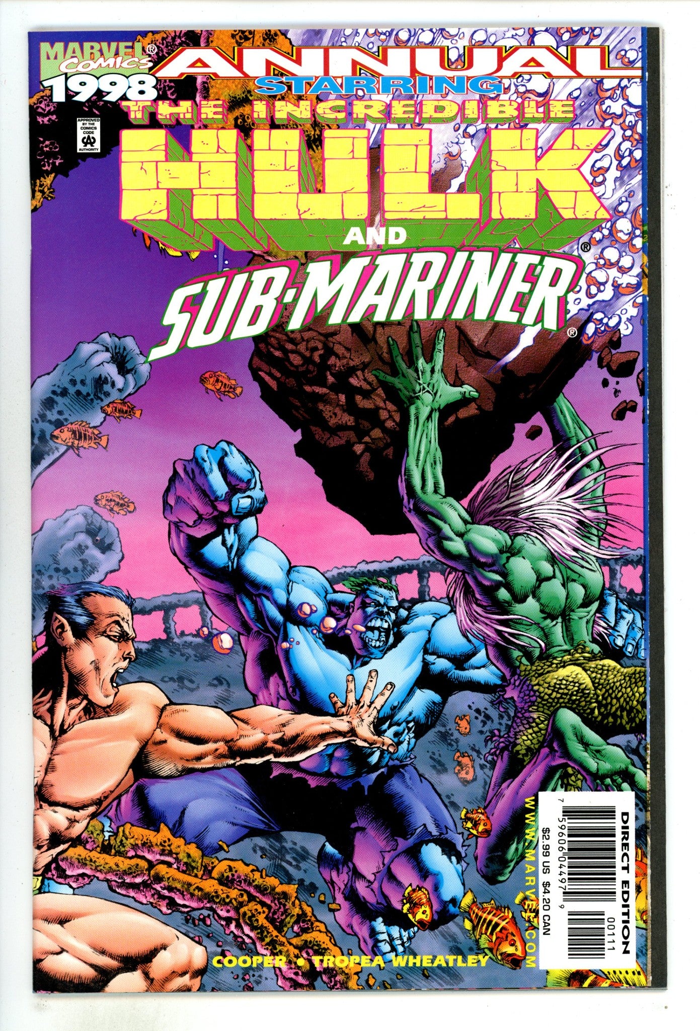 Hulk / Sub-Mariner '98 [nn] High Grade (1998) 
