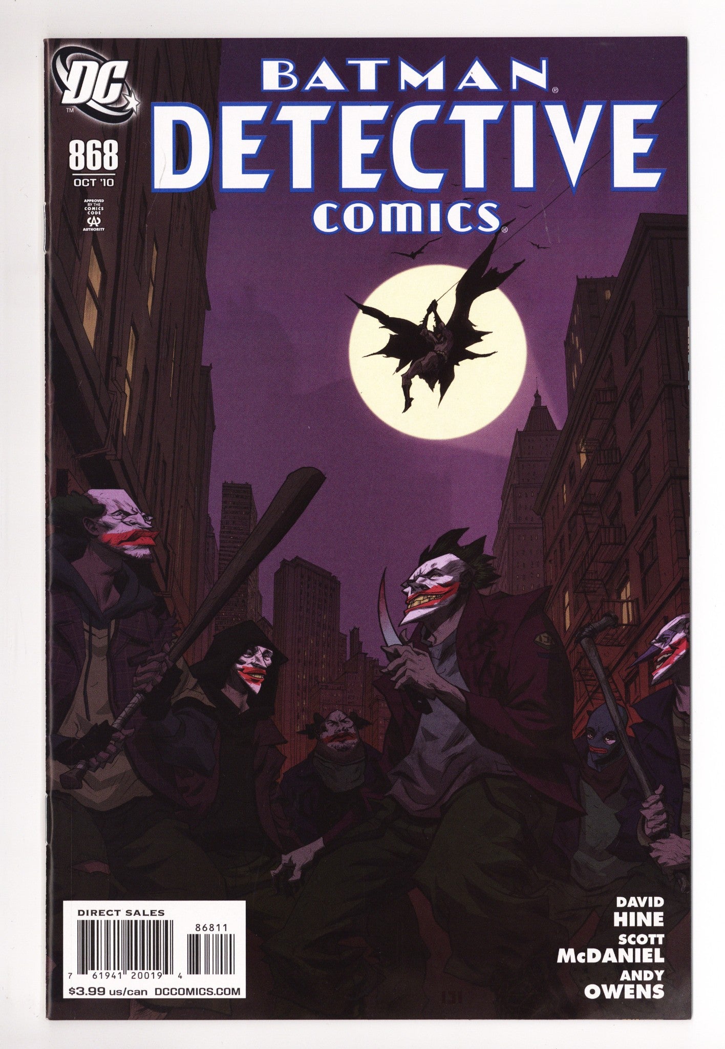 Detective Comics Vol 1 868 Mid Grade (2010) 
