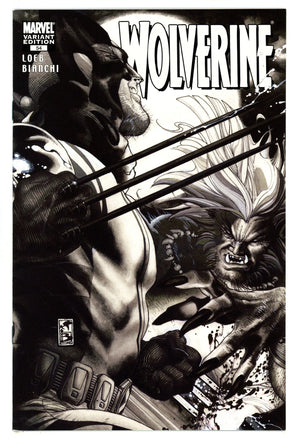 Wolverine Vol 3 54 High Grade (2007) B&W Variant
