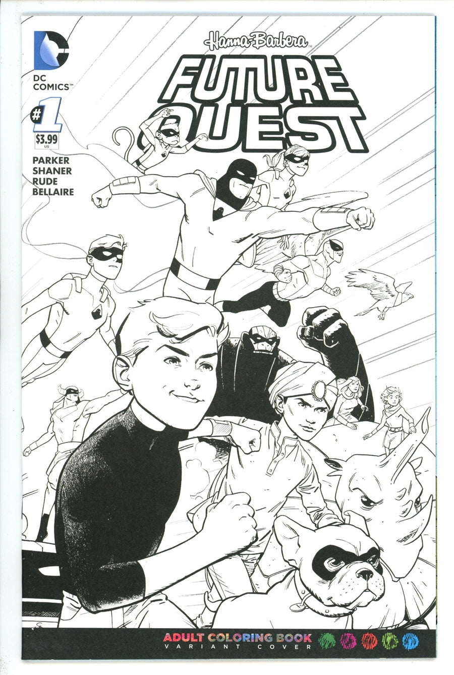 Future Quest 1 High Grade (2016) Shaner Variant 