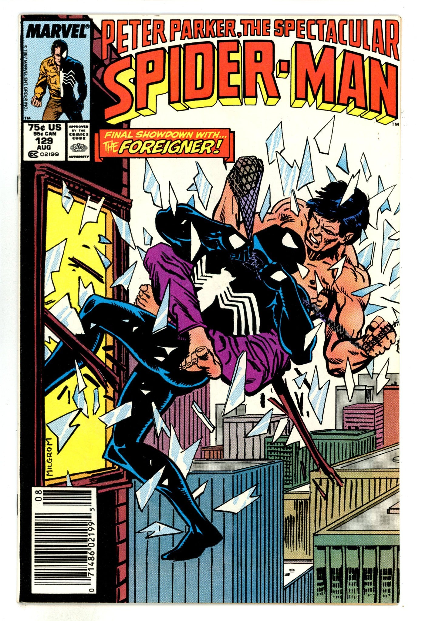 The Spectacular Spider-Man Vol 1 129 Mid Grade (1987) Newsstand 