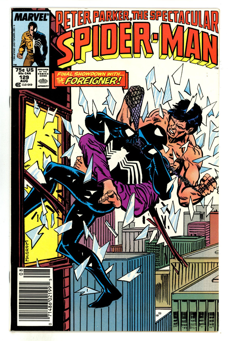 The Spectacular Spider-Man Vol 1 129 Mid Grade (1987) Newsstand 