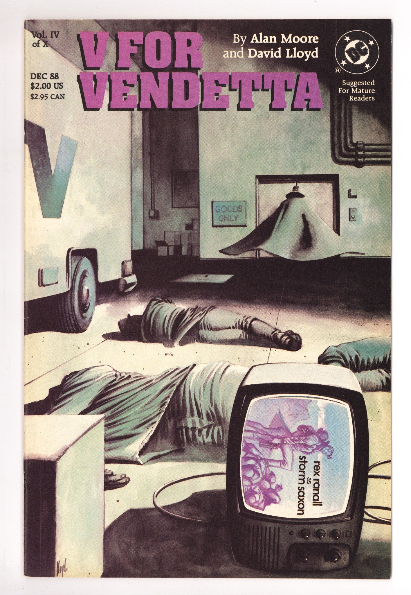 V for Vendetta 4 High Grade (1988) 