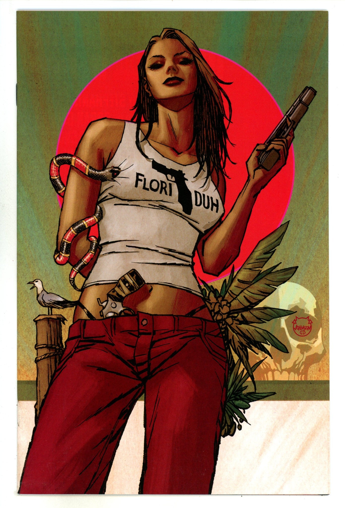 Red Before Black 1 VF+ (8.5) (2024) Johnson Virgin Incentive Variant 
