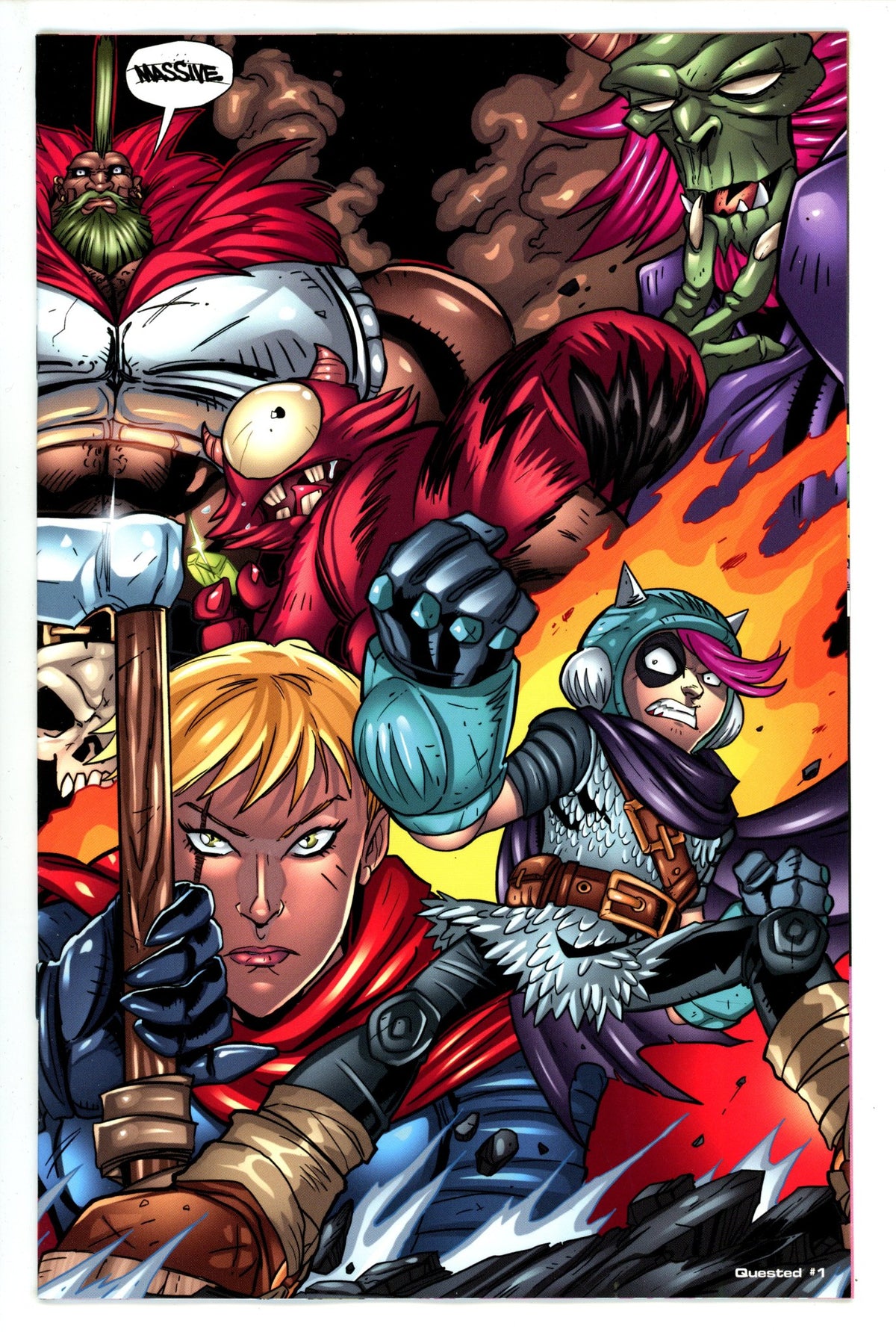 Quested Season 2 #1 Massive (2024) Michael Calero Va | CaptCan Comics ...