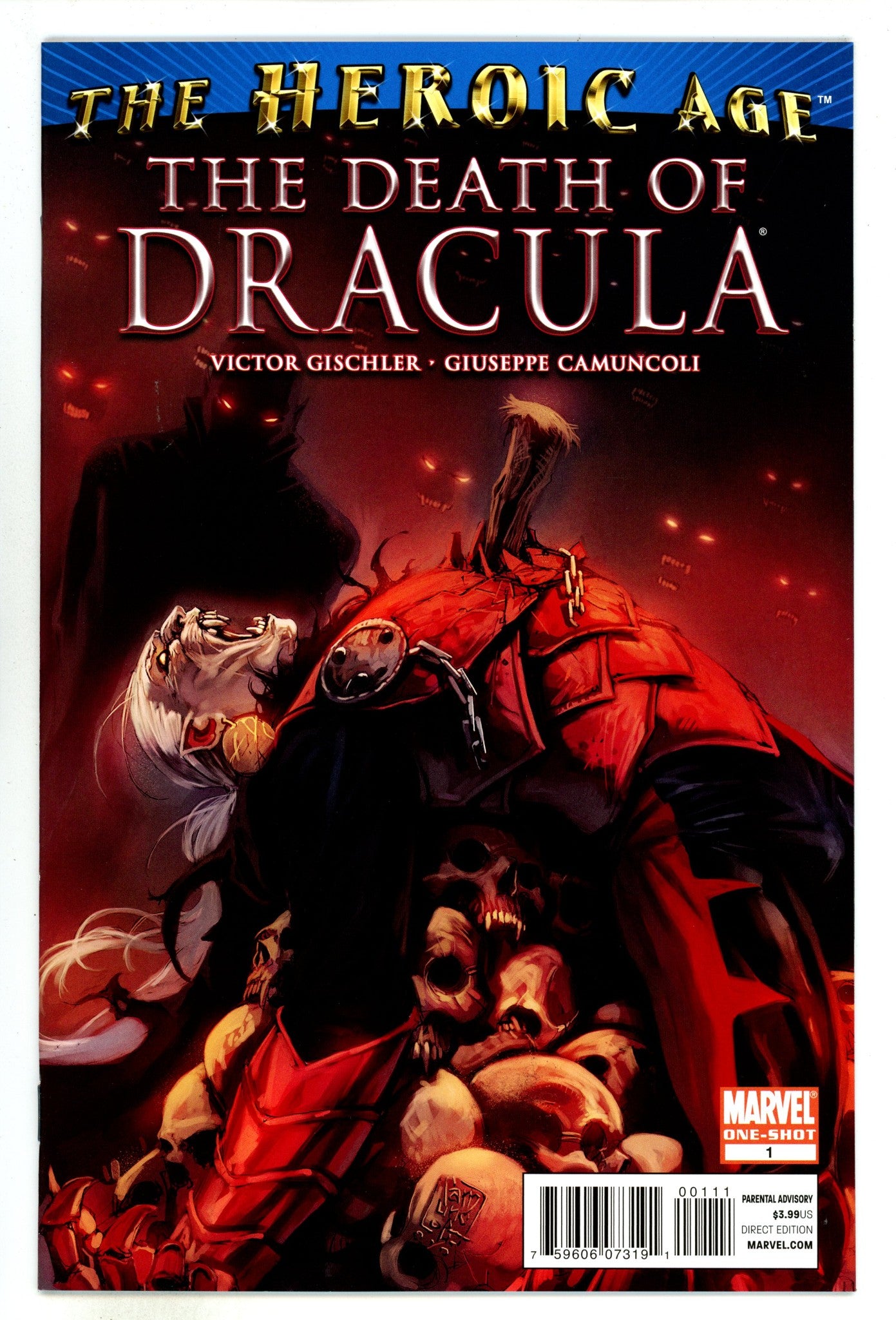 Death of Dracula   1  VF/NM (9.0)   (2010)        