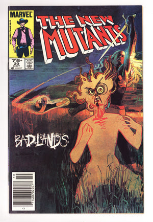 The New Mutants Vol 1 20 VF (8.0) (1984) Canadian Price Variant