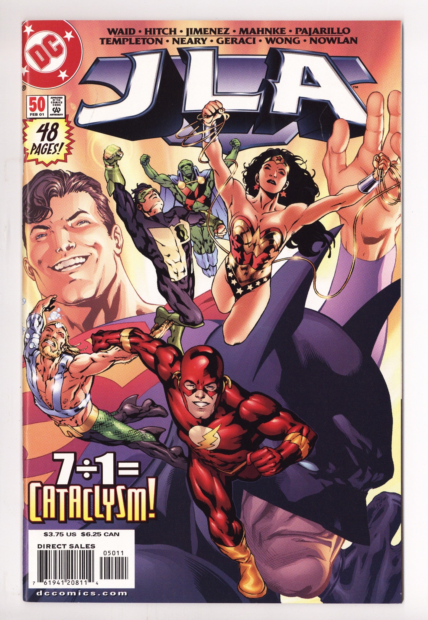 JLA 50 Mid Grade (2001) 