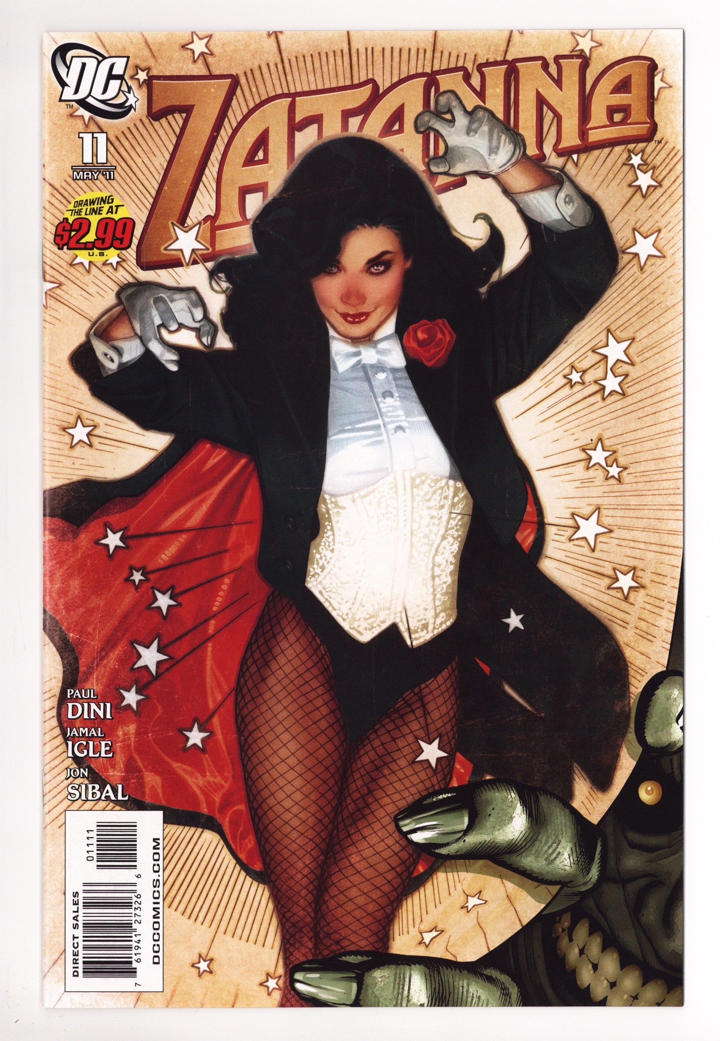 Zatanna Vol 2 11 NM- (9.2) (2011) 