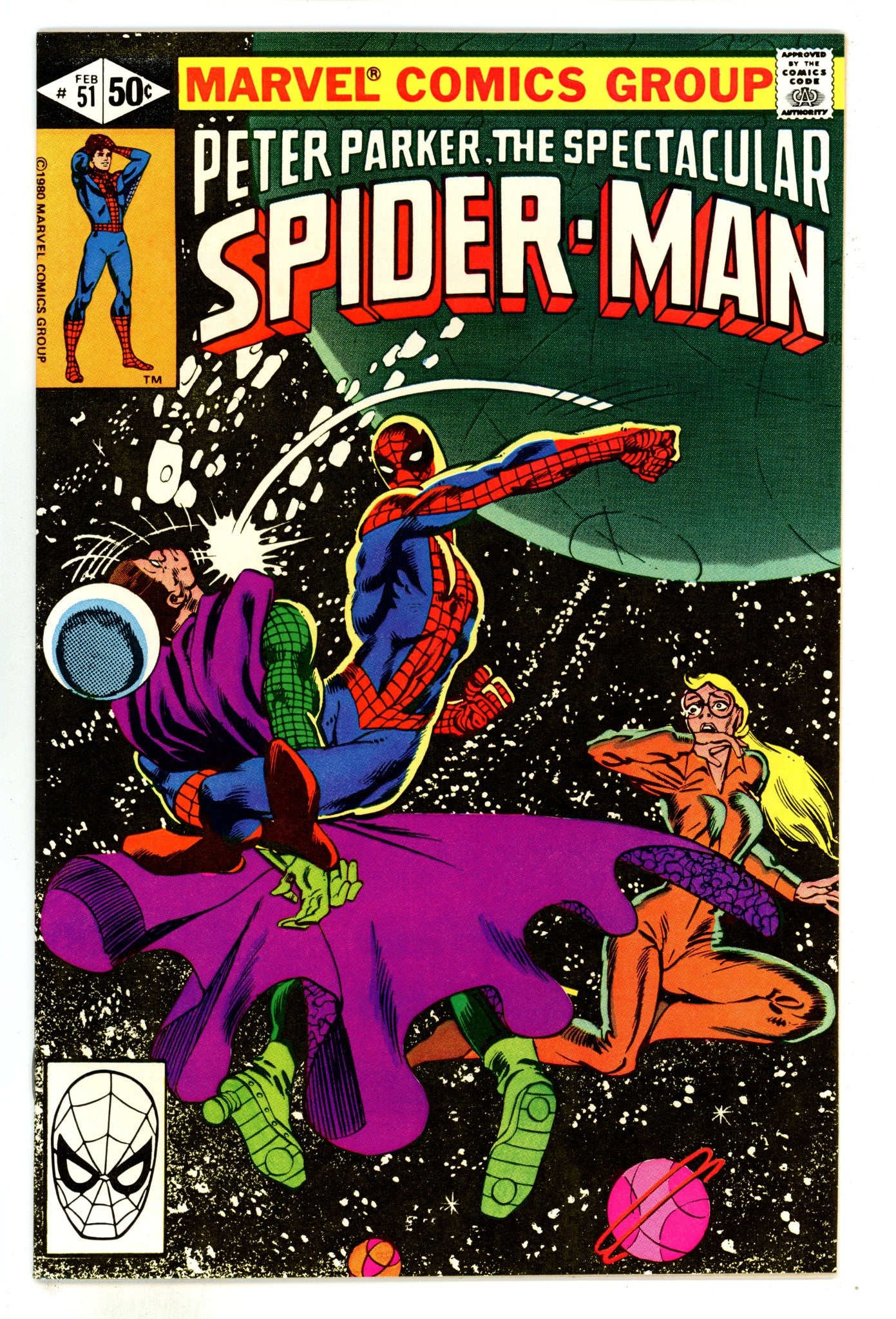 The Spectacular Spider-Man Vol 1 51  VF+ (8.5)  (1981)  