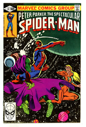 The Spectacular Spider-Man Vol 1 51 VF+ (8.5) (1981)