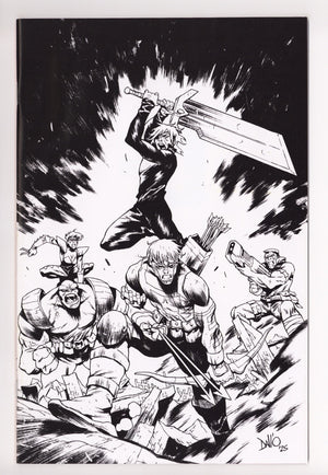 Lost Fantasy 5 Dall'O B&W Variant (2025)