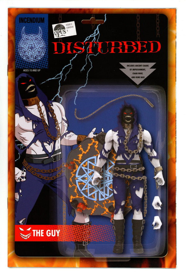 Disturbed: Dark Messiah 2 NM- (9.2) (2022) Skiff Action Figure Variant