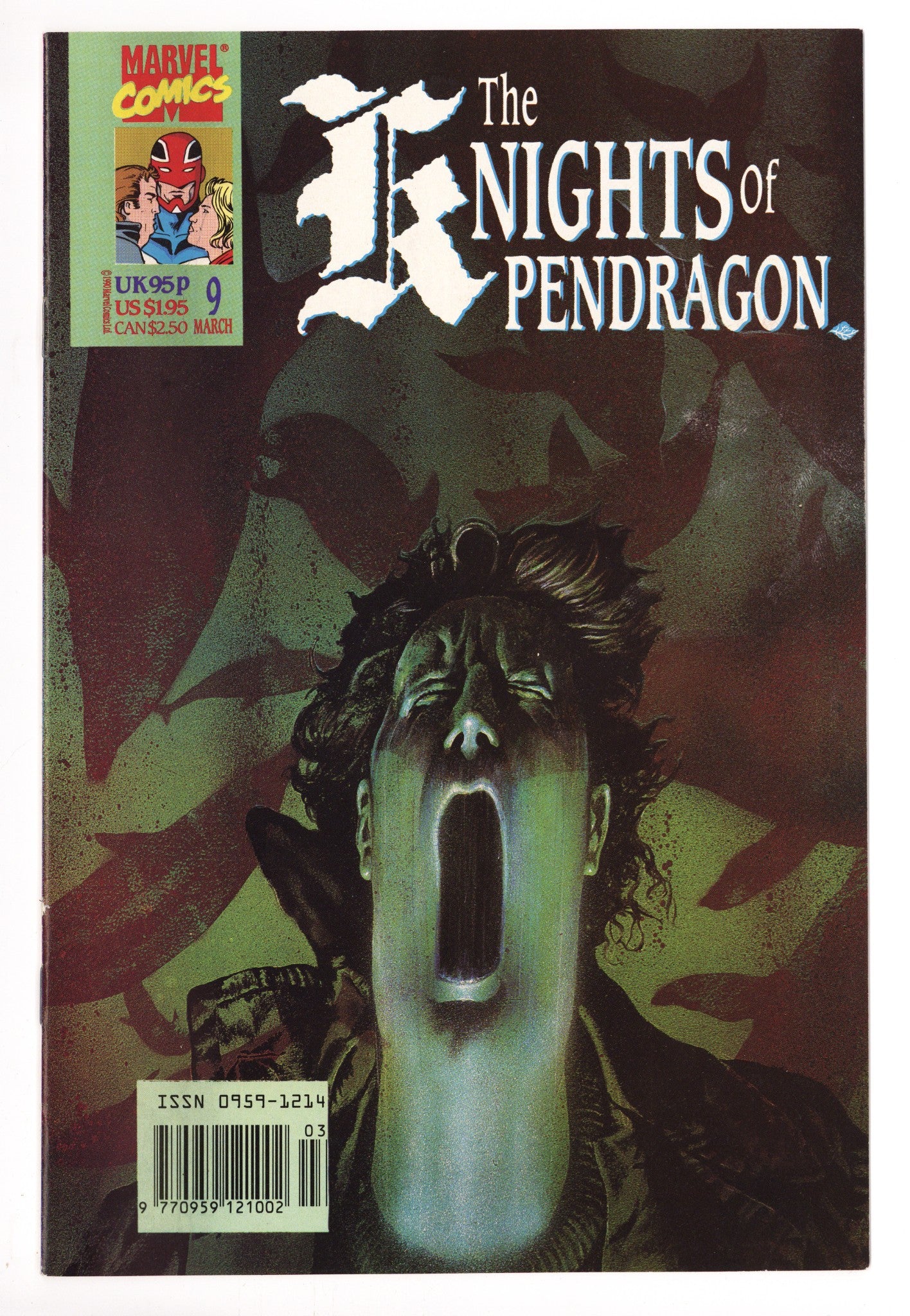 The Knights of Pendragon Vol 1 9 High Grade (1991) 