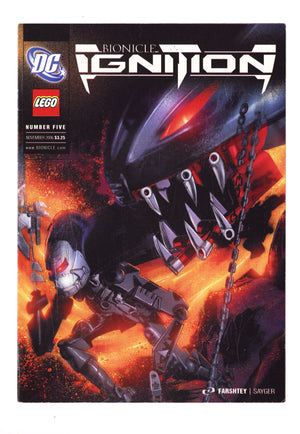 Bionicle Ignition 5 Very Low Grade (2006) Canadian Price Variant