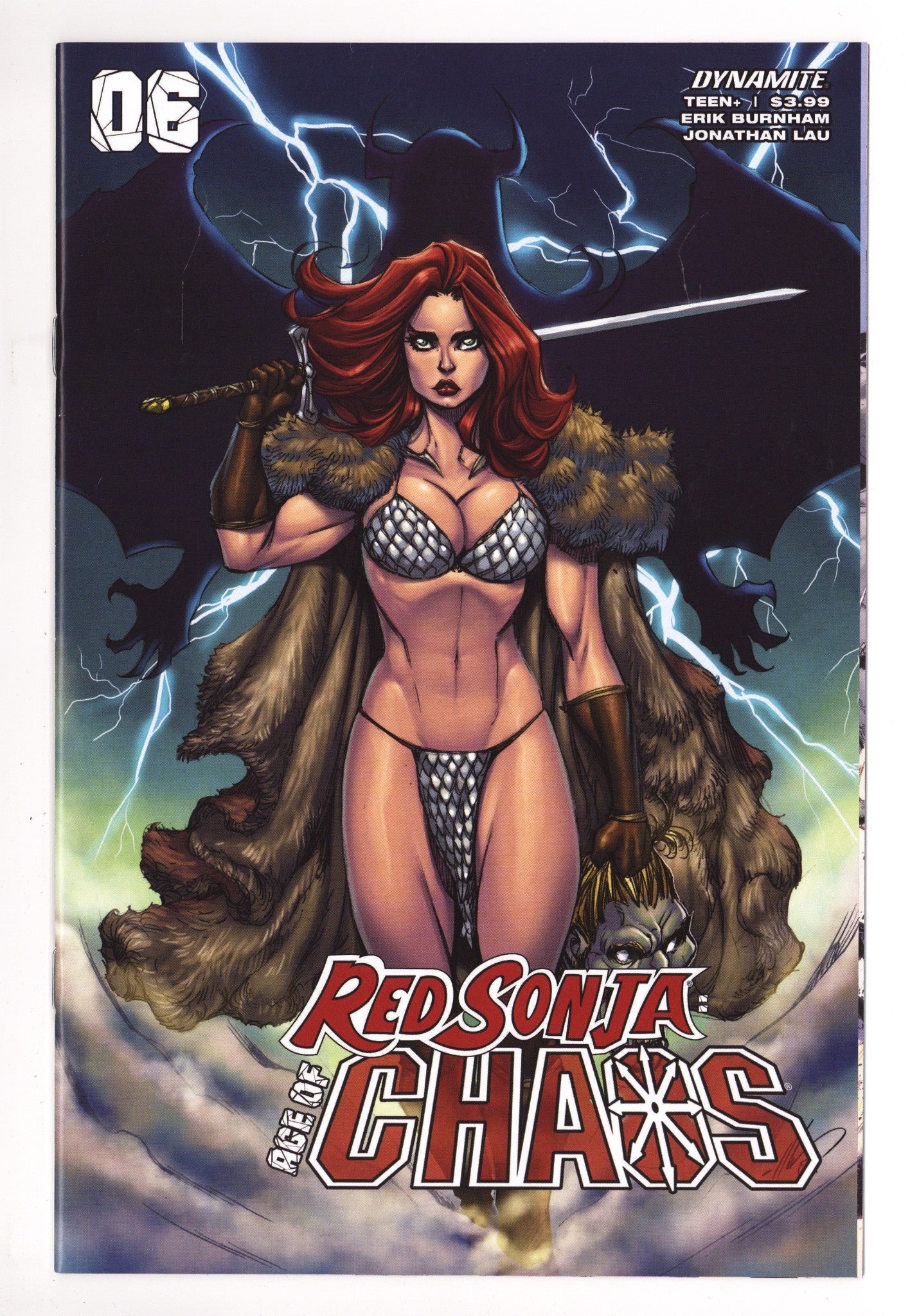 Red Sonja: Age of Chaos 6 High Grade (2020) Garza Variant 
