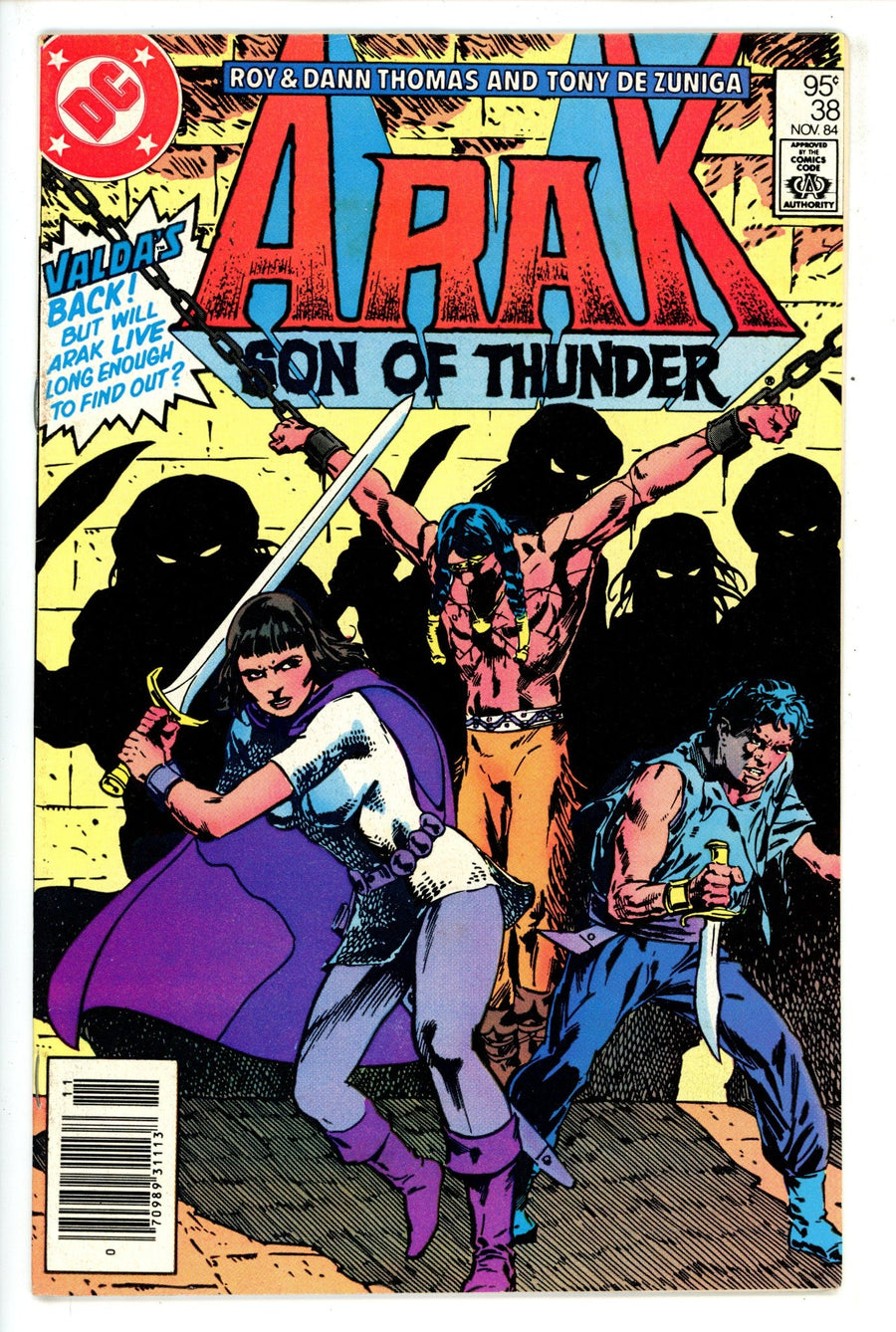 Arak / Son of Thunder   38  Mid Grade   (1984)   Canadian Price Variant