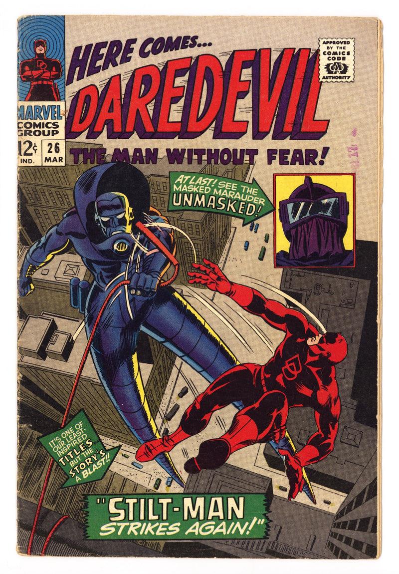 Daredevil Vol 1 26 VG (4.0) (1967) 