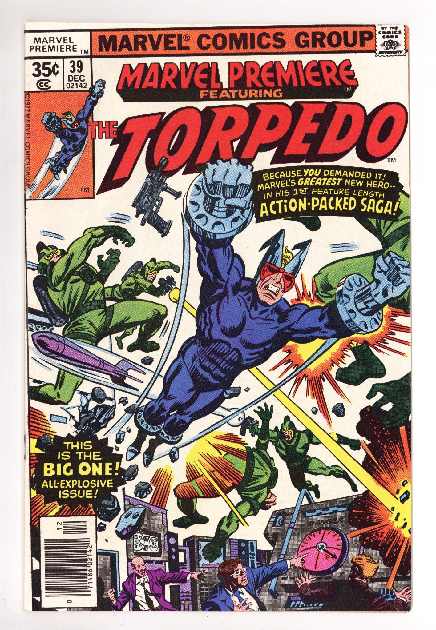 Marvel Premiere 39 Mid Grade (1977) 