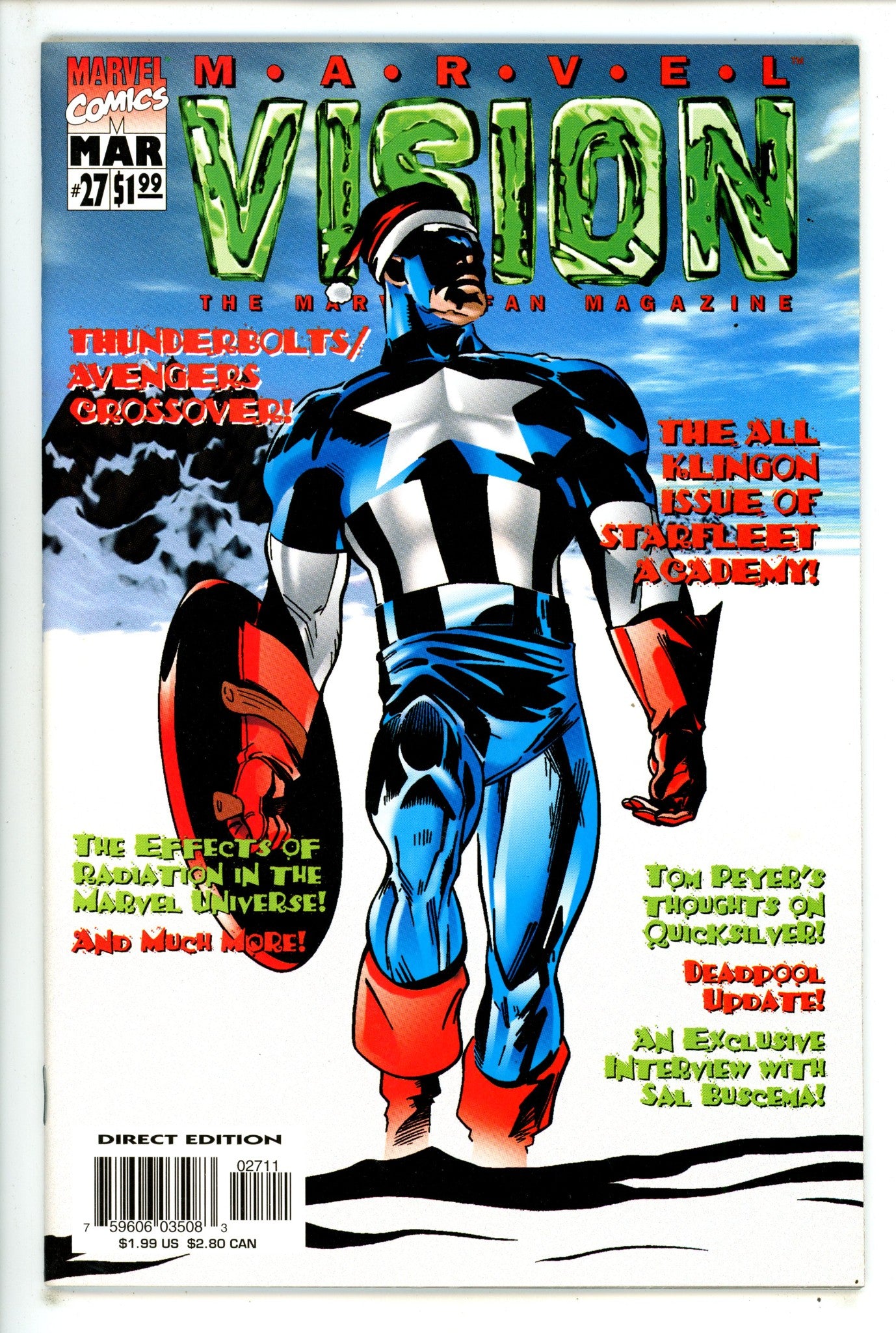 Marvel Vision 27 High Grade (1998) 