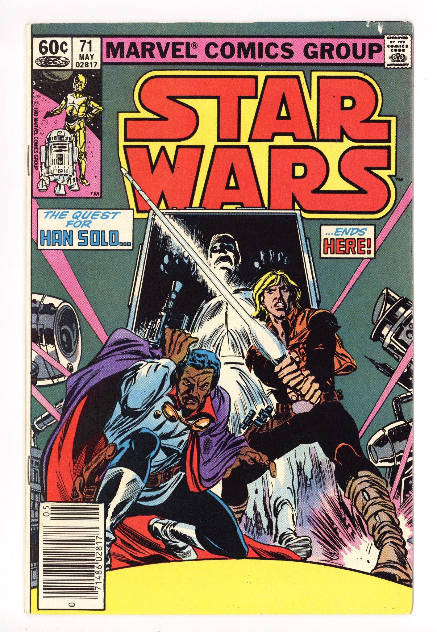 Star Wars Vol 1 71 FN- (5.5) Mark Jewellers (1983) 