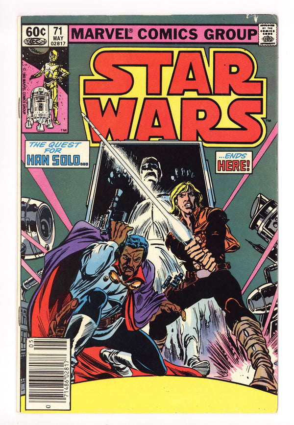 Star Wars Vol 1 71 FN- (5.5) Mark Jewellers (1983)
