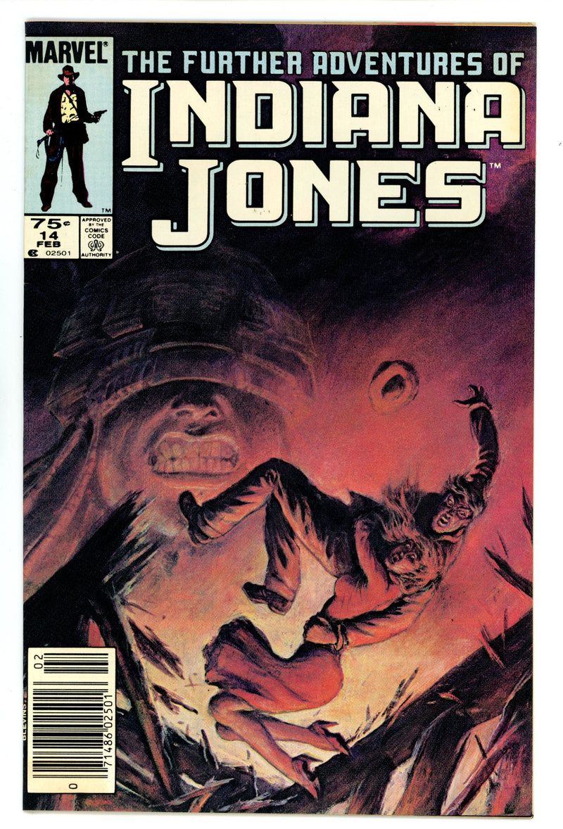 The Further Adventures of Indiana Jones 14 VF/NM (9.0) (1984) Canadian Price Variant