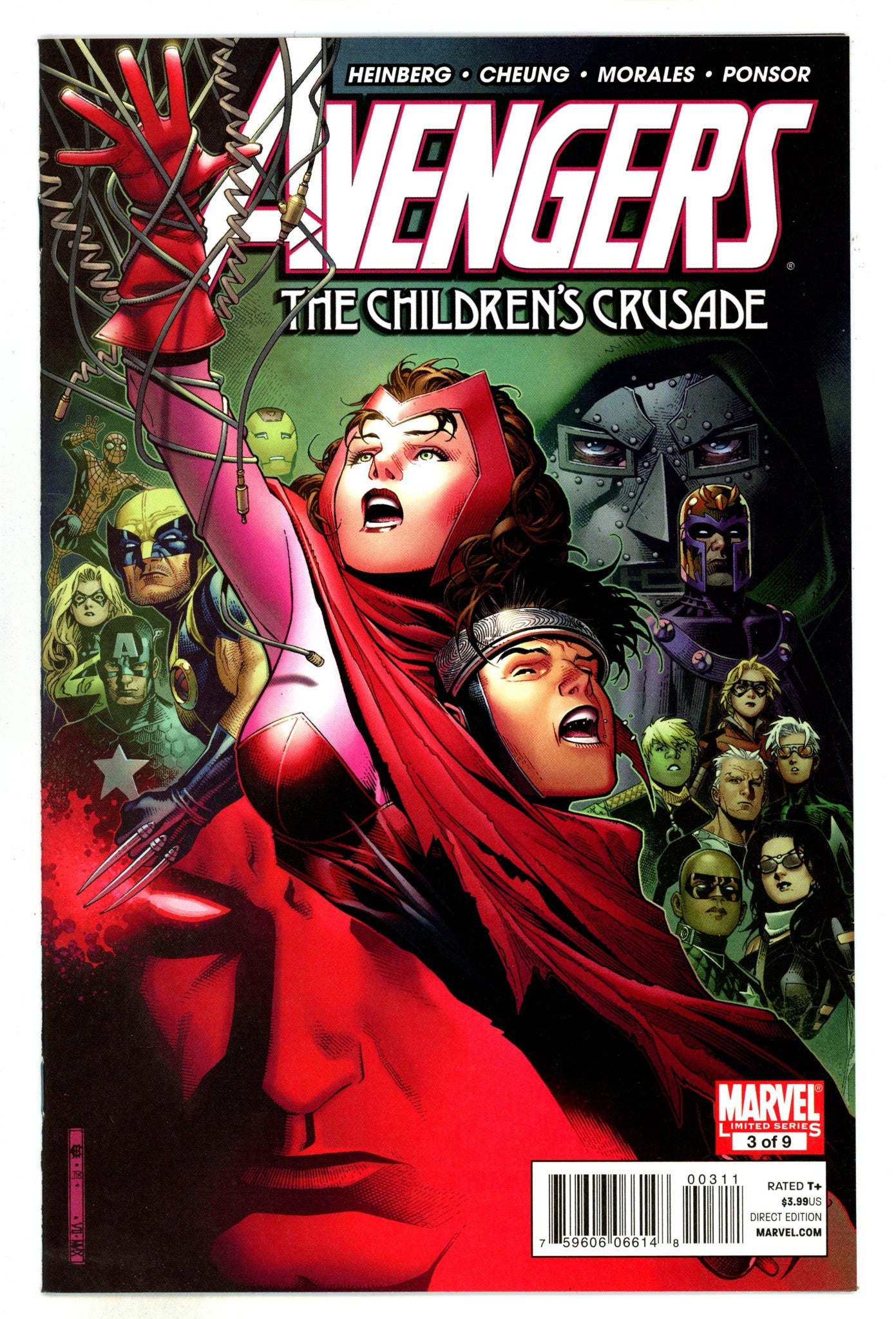 Avengers: The Children's Crusade 3 High Grade (2011) 
